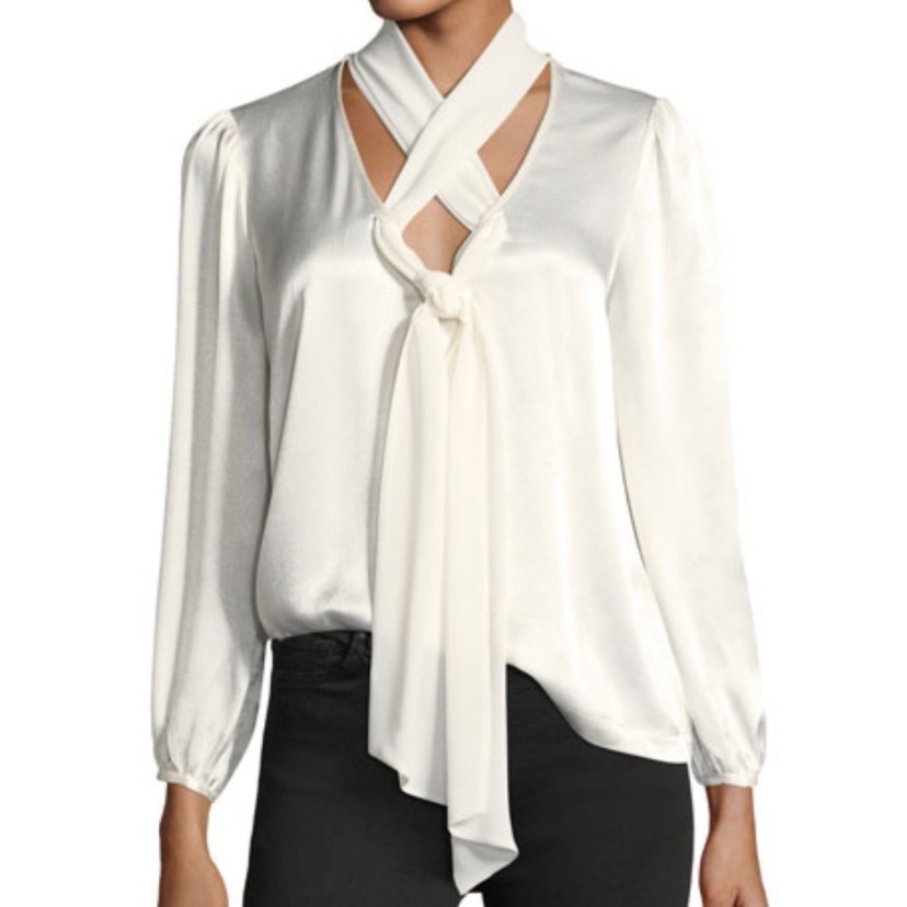Gorgeous Anthropolgy Ella Moss Bianka Scraf Top